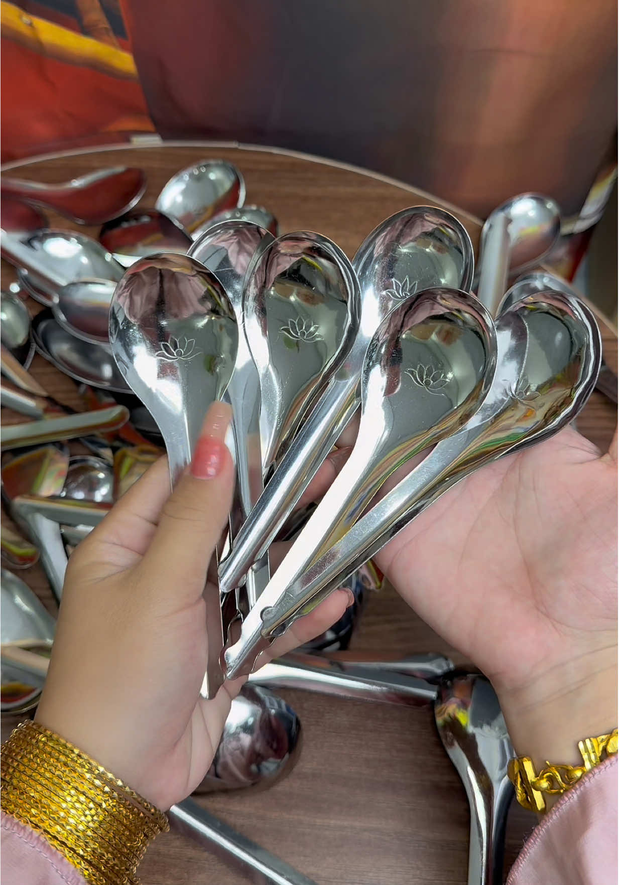 Combo 50 cây muỗng inox ăn cơm#emkieutaphoa #muonginox #muonginox304 #muonginoxcandai #muonginoxcaocap 