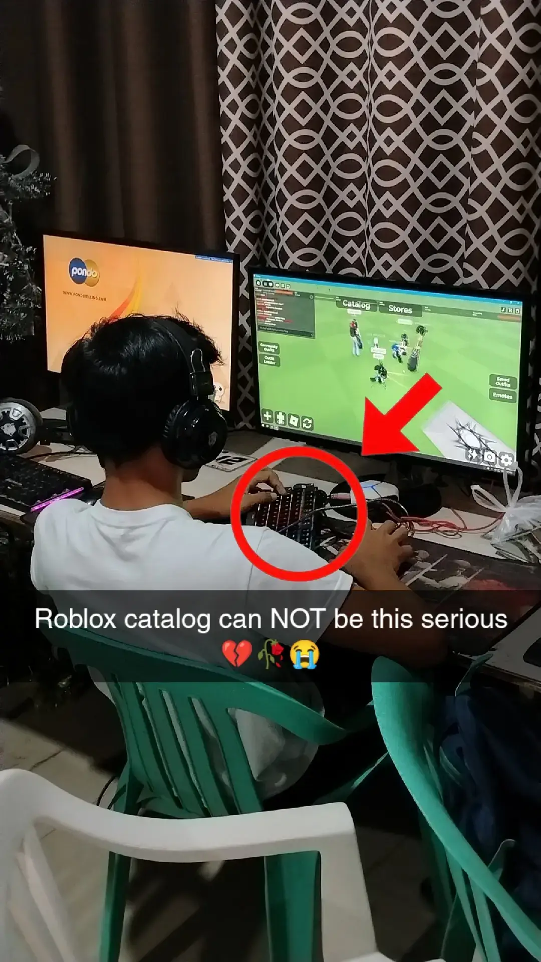 Avatar catalog CAN'T be this srs 😭