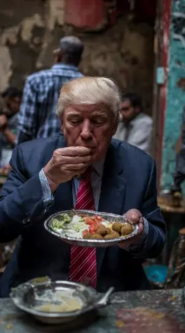 ترامب خاربها خالص 😂😂 #100k #pov #مصر 