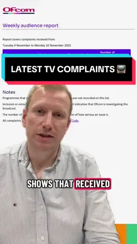🗣️This weeks Ofcom TV complaints are in #Emmerdale #MAFSUK #GoodMorningBritain 