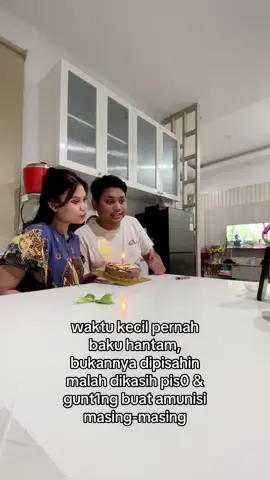 abis itu hening terus baikan. eaaa 🤡 #fyp #adekkakak 