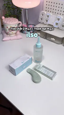 Ủ tinh chất làm mềm m.ụ.n đầu đen xong dùng gạt đẩy dễ lắm mí bà ơi. Sạch lắm luôn 👍👍 đúng xịn lun Á #ilso #ilsovietnam #tinhchatumun#dungdhgatmun #goclamdep @ilso Vietnam  