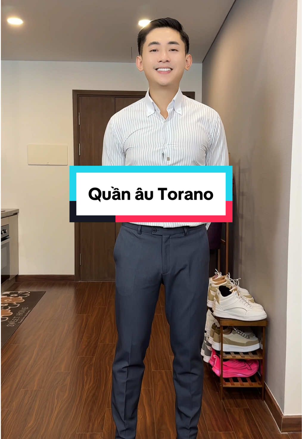 Quần âu Torano form slimfit #quanau#torano #thoitrangnam #tuandt 