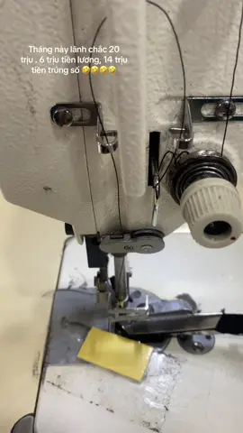 Có tí Tâm Linh cái yên tâm may hàng ghê 🤣🤣🤣 . Chiến này nói không với bảo trì, còn về phần trăm thì baoooo 🤣🤣🤣 #congnhanmay#soctrang83 #khucongnghiep #thantaimini#tamlinhhuyenbi 