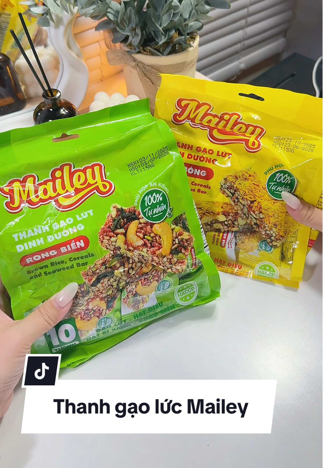 Ê ăn kiêng thì chọn loại này ok nè #mailey #thanhgaolut #thanhgaolutchabong #anvathealthy #reviewcamoi 