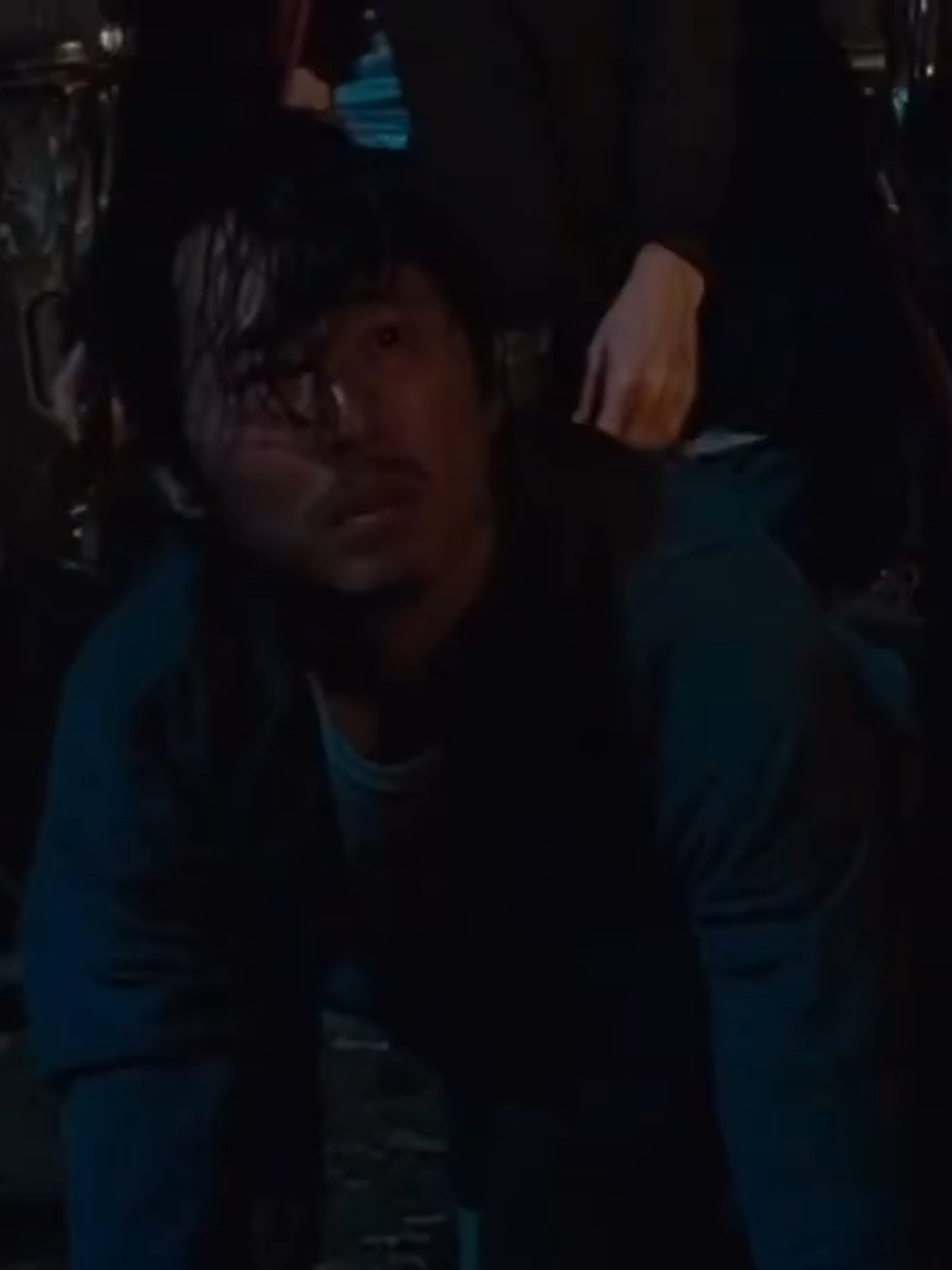 Chegamos aqui juntos, e ainda estamos todos aqui.  #michonnegrimes, #the walking dead lee #rickgrimes #twd #dark #carl