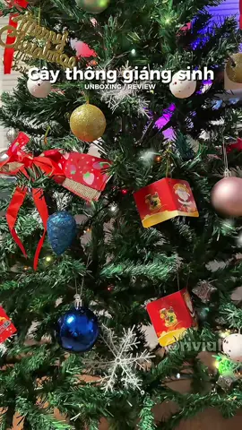 Cây thông giáng sinh #riviulv1 #review #unbox #unboxing #caythongnoel 