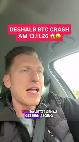 BTC Crash🚨😱 Der Grund!🫣 #bitcoinnews #bitcointrading #bitcoin 