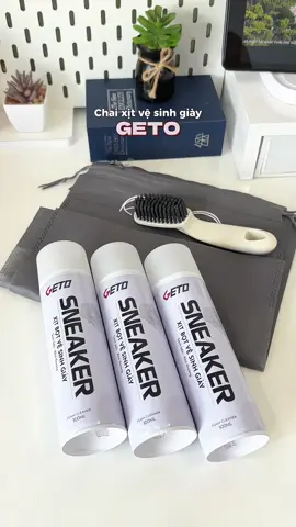 Vệ xinh giày nhanh gọn lẹ quá là tiện luôn 🫶 #vesinhgiay #xitvesinhgiaygeto #geto #vesinhgiaysneaker #giadungtienich #unboxing #lunariviu03 