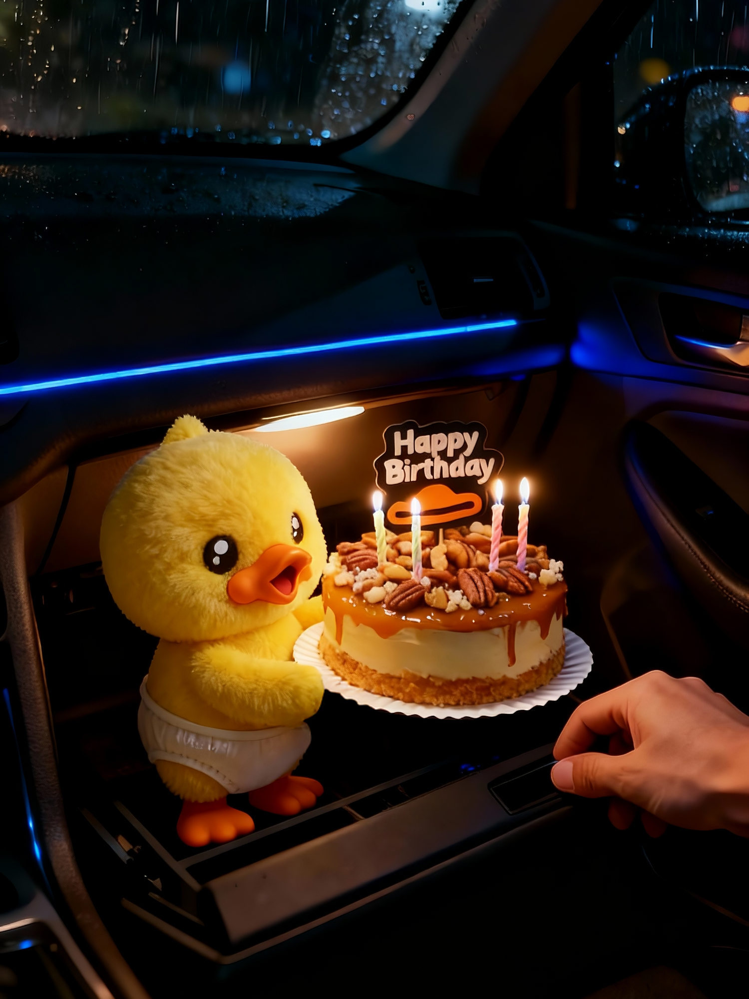 Happy Birthday To You~❤️🎉 🥳 #BDuck #happybirthday #birthday #cake #cute