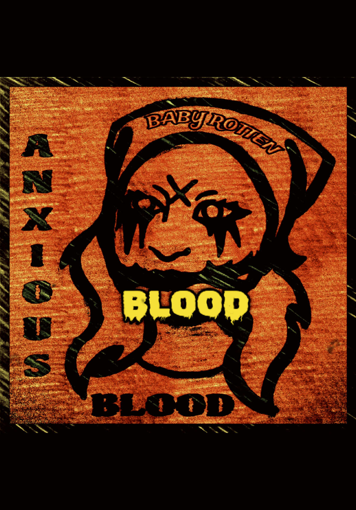 Lyrics for this demo track “Anxious Blood” I’m working on for my new music project/band “Baby Rotten” #lyricsvideo #grungepunk #surfpunk #DIY #anxiety