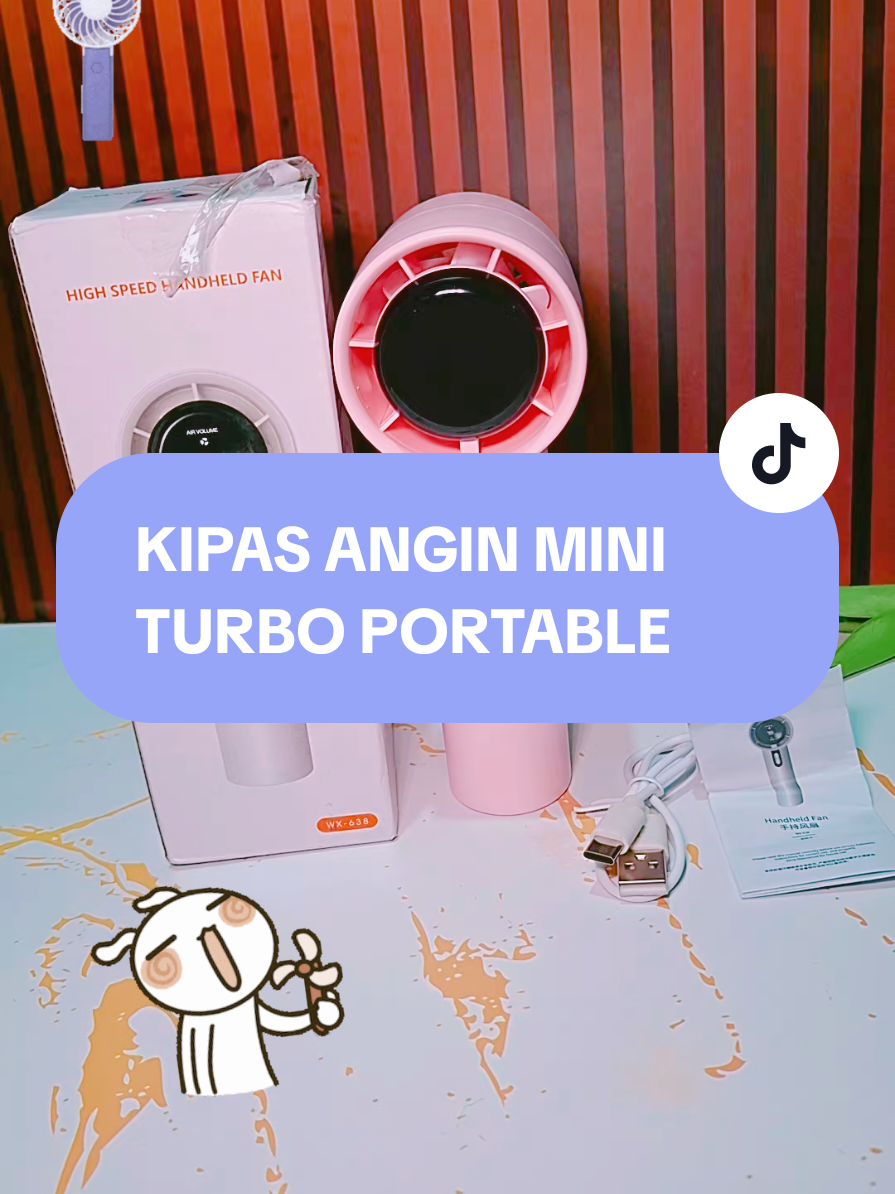 Kipas angin mini turbo portable  #TIKTOKSHOP #minifanportable #kipasanginminiportabel #fyp 