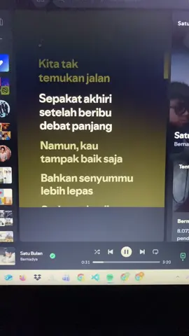 #bernadya #satubulan #lyrics  