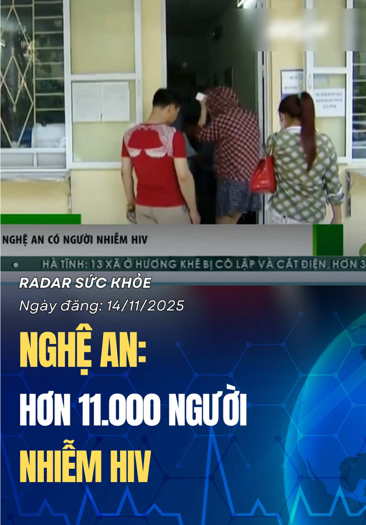 Hơn 11.000 người ở Nghệ An nhiễn HIV #radarsuckhoe #nghean #hiv #prep #fyp 