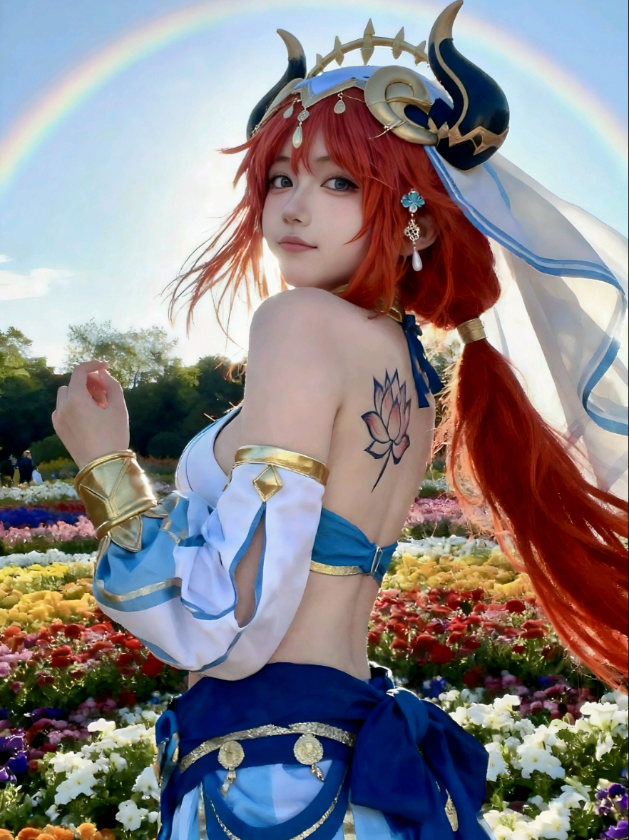 Thương một, sau mỗi năm lại thương lên mười! #capcut #cosplayer #nilou #sontung  #xuhuong 