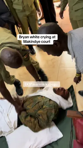 Bryan white crying at Makindye court 