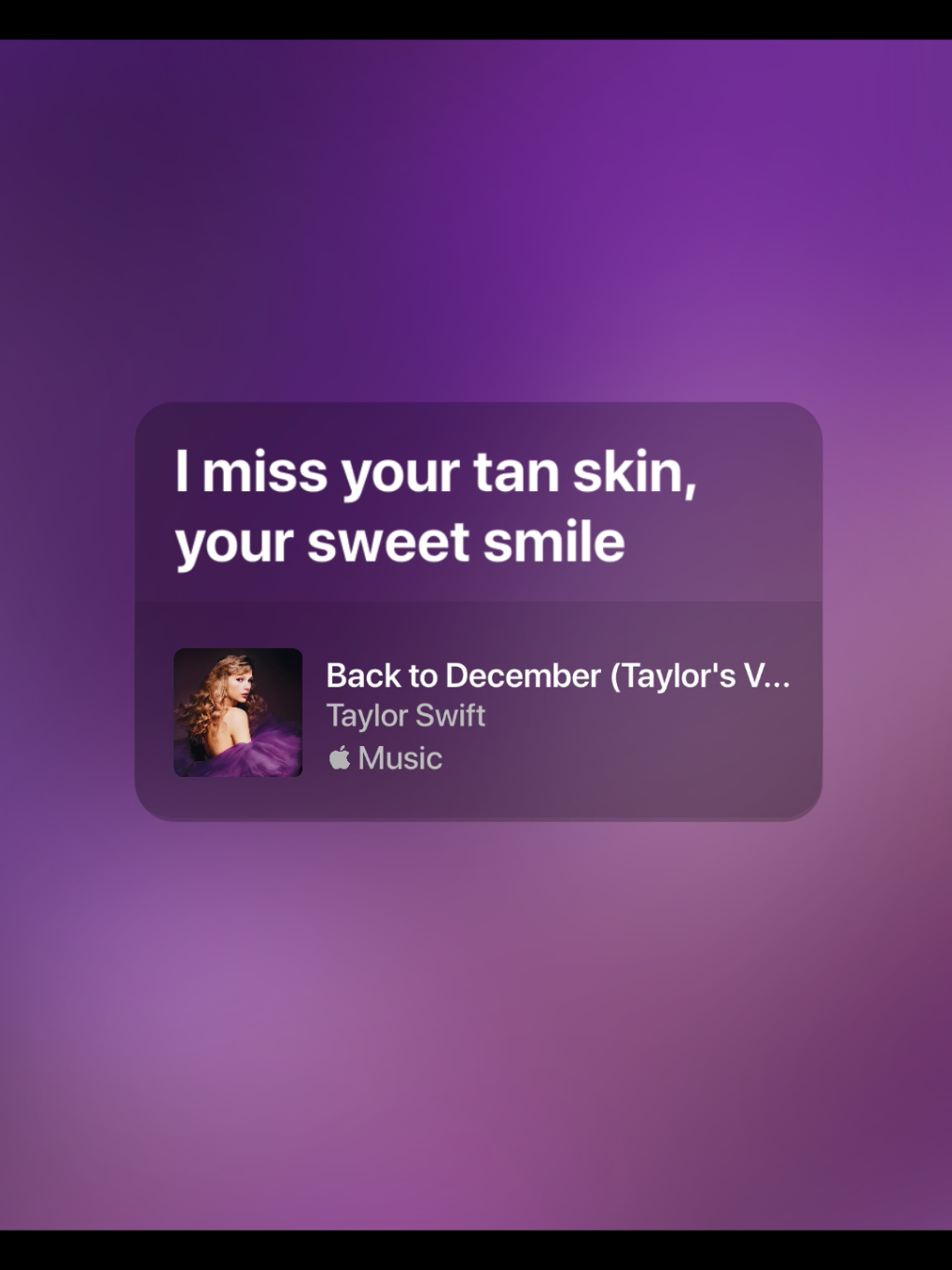 back to december #backtodecember #taylorswift #lyrics #liriklagu #viral 