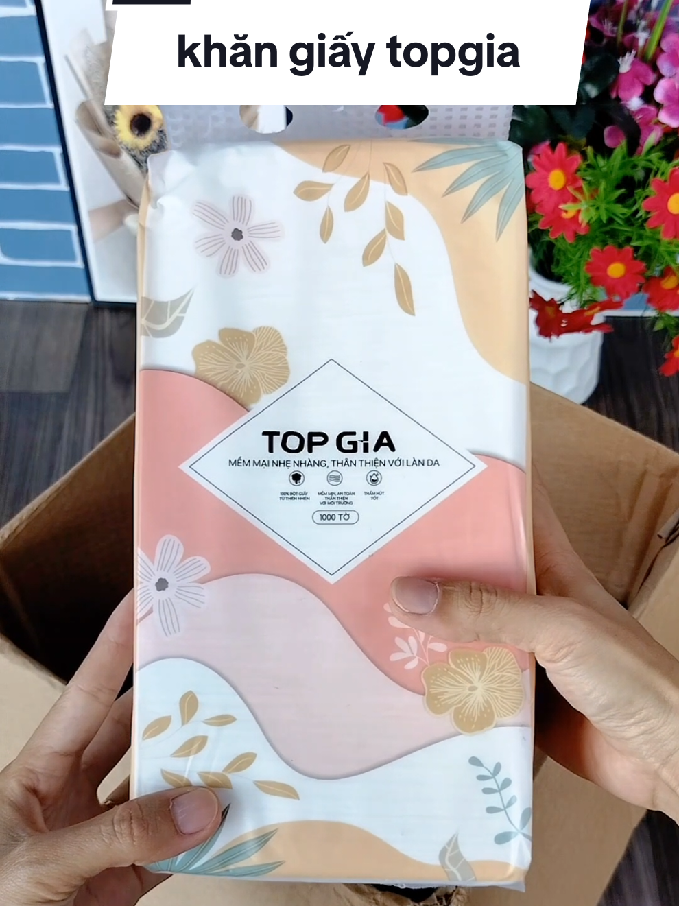 Hôm nay thùng 6 bịch giấy tiểu hạ topgia đang có giá hời,anh chị hay xài giấy topgia tranh thủ săn về sử dụng nha #nhadaily90 #khangiay #khangiayruttreotuong #khangiaytopgia #topgia @Nha Daily @Nha Daily @Nha Daily 