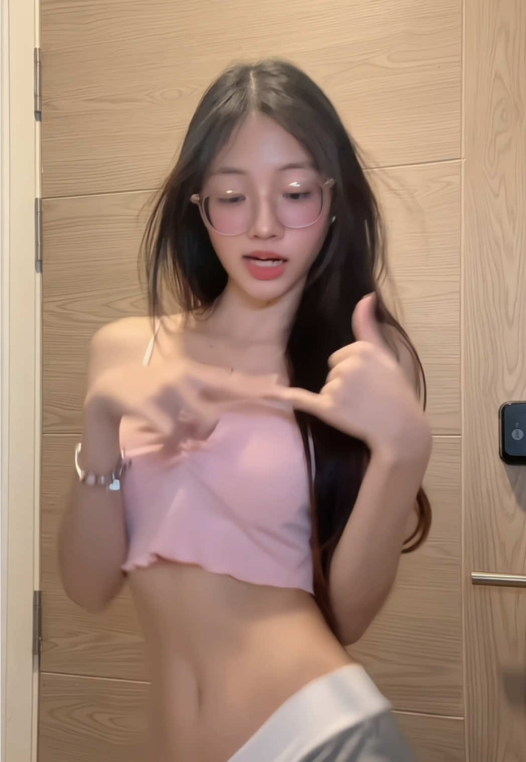 แบบอาหมวย #fypシ゚ #สาวแว่น #02