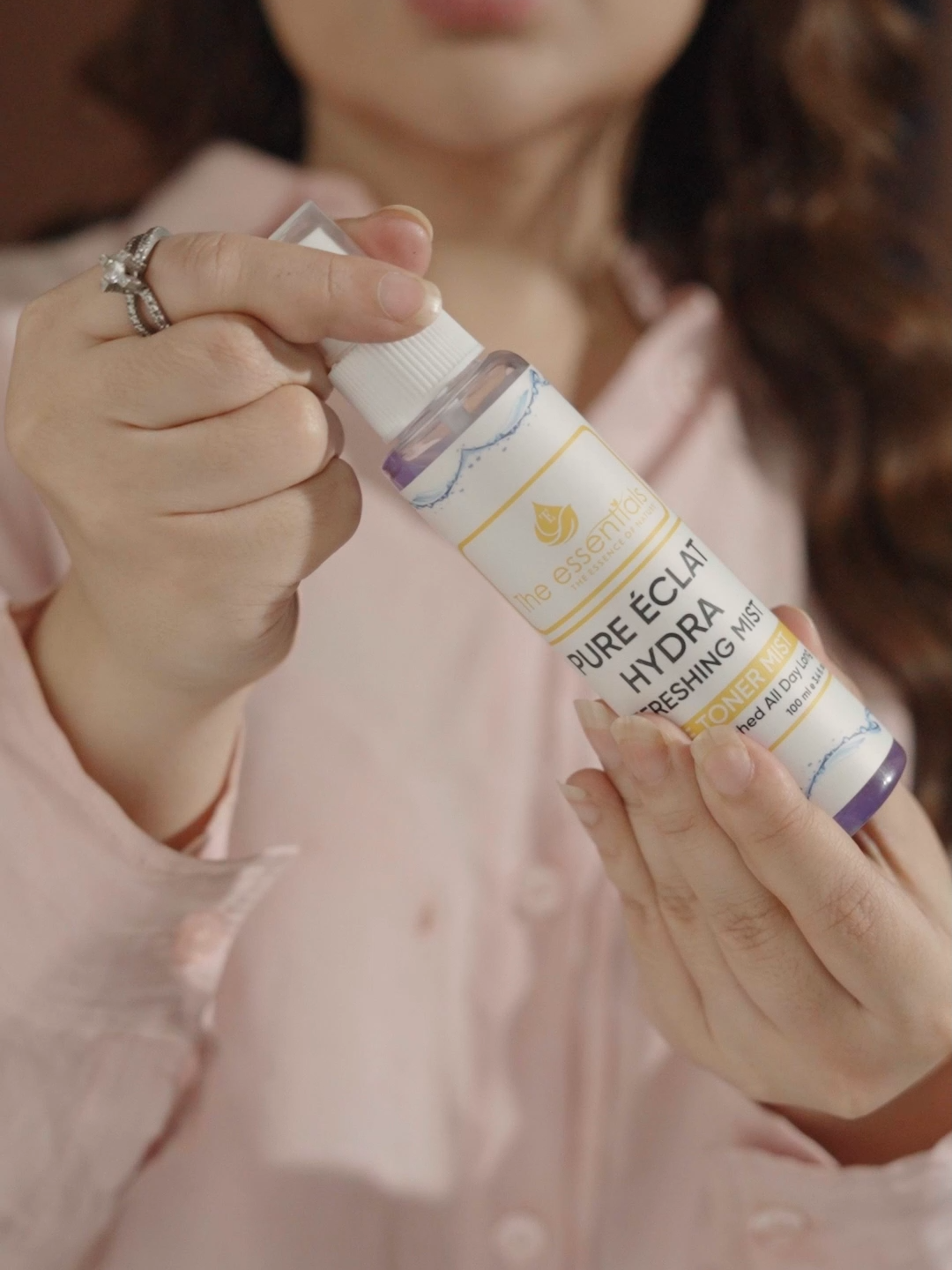 The only drama i like: the spray sound...  Shop Hydra Refreshing Mist only From Buypass for Rs. 1,077' #Buypass #superapp #Contentcommmerce #Ecommerce #Influencers #Startup #QuickCommerce #Delivery #Shopping #LiveCommerce #BuypassTV #hydramist #coolingmist #hydrating #skincaregoals