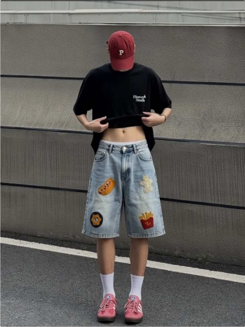 #กางเกงยีนส์ขาสั้น #กางเกงยีนส์ #กางเกงยีนสามส่วน #กางเกงยีนส์แนวสตรีท 