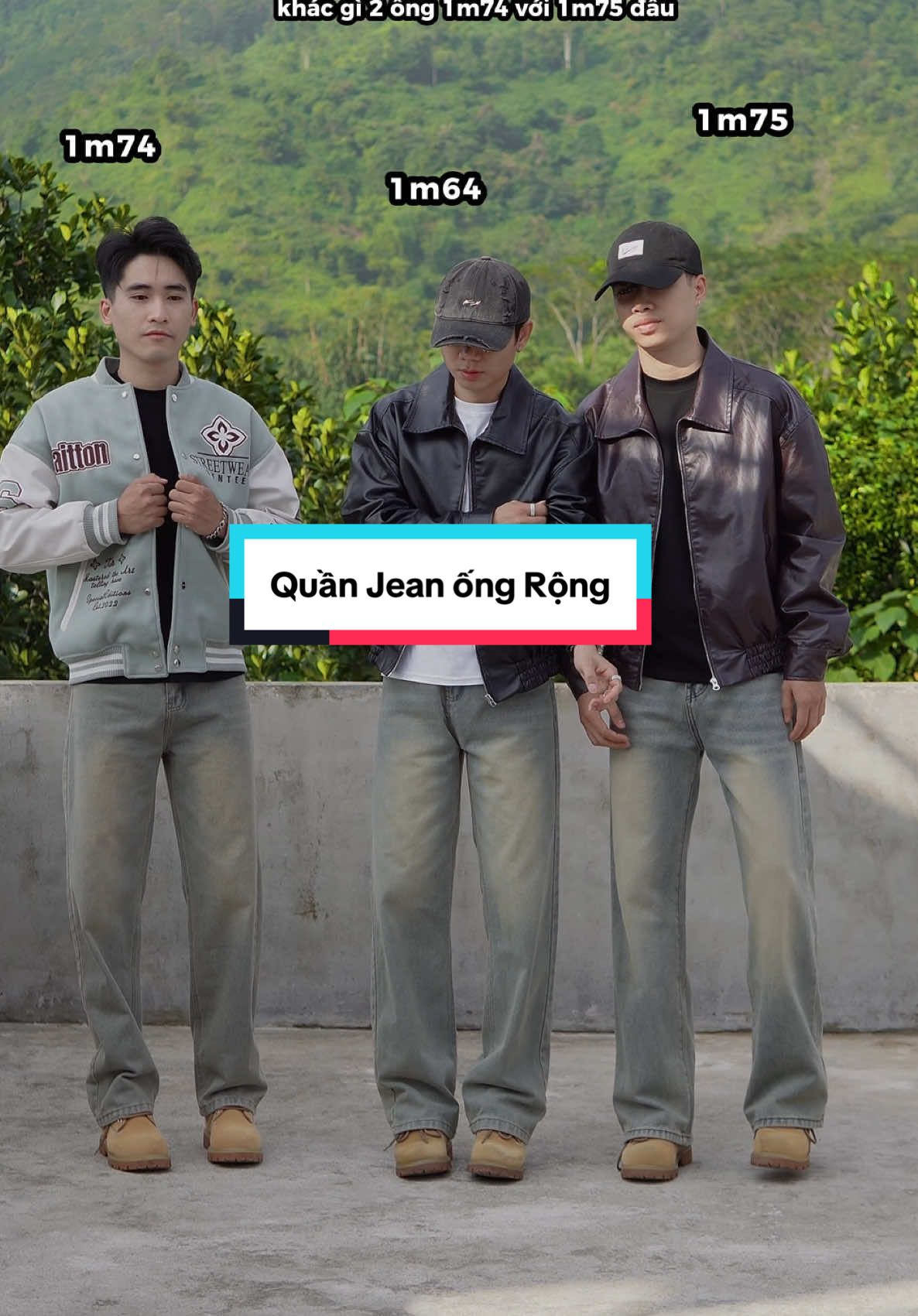 Ae 1m6 đừng ngại mặc quần Rộng nha, tui 1m6 mặc vẫn đẹp như 1m75 mà #review #localbrand #tiktokshop #thoitrangnam #trending 