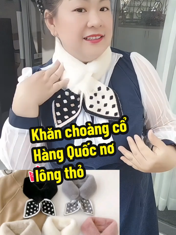 Khăn choàng cổ Hàng Quốc thắt nơ lông thỏ mềm mịn đẹp sang trọng thời trang #khanchoangco #khanchoangcomuadong #khan #khannu #phukienthoitrang @MỸ LIÊN @MỸ LIÊN @MỸ LIÊN 