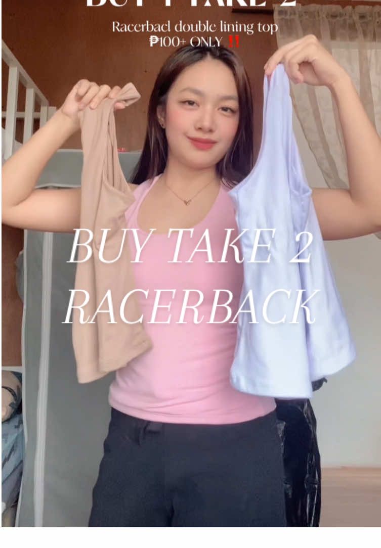 Buy 1 get 2 double lining racerback top? 🔛🔝🫣 @Azaria.  #racerbacktop #doubleliningtop #azaria #buy1get2 #topforwomen 