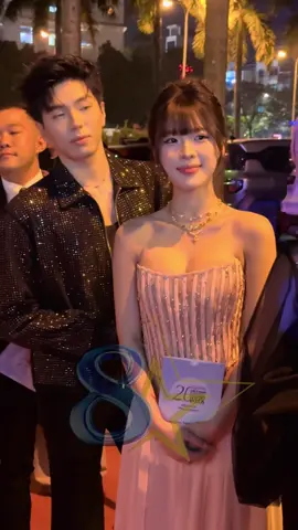 Wyn Anh xuất hiện cùng Nobi Tuân tại thảm đỏ Fashion Show CEM by stylist Lê Minh Ngọc #aquafinavietnaminternationalfashionweek #8sao #avifw #nobituan #wynanh 