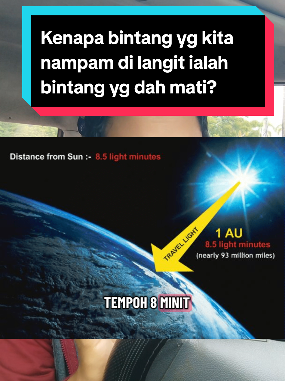 Replying to @snawieyy Kenapa bintang yg kita nampak di langit ialah bintang yg dah mati? #STEM #sains #zamirmohyedin #fizik #angkasa 