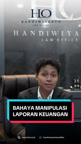 Kalian tau ga kalo manipulasi laporan keuangan itu berbahaya? Simak ulasan berikut! #auditor #akuntansi #big4 #hukum #budakcorporate 