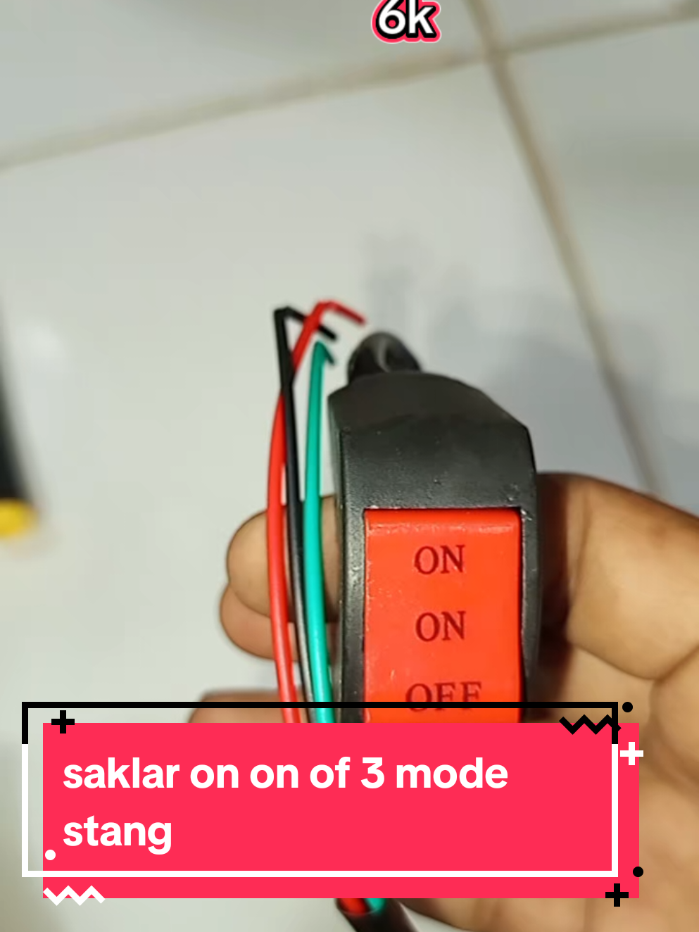 saklar stang 3 mode on on of universal motor setang harga murah #saklarstang #saklarstangononoff #saklarlampumotor #saklarlamputembak #variasimotor 