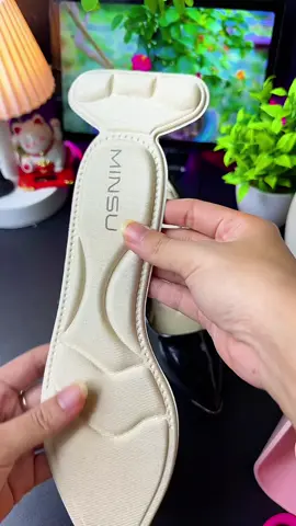 Lót Giày Nữ 7D MINSU M2301 Bảo Vệ Êm Chân, Chống Trầy Thốn Gót, Chống Rộng, Rớt Gót Cho Giày Cao Gót, Thể Thao, Búp Bê#lotdaynu #huongtichcuc74 #huongchiase74 