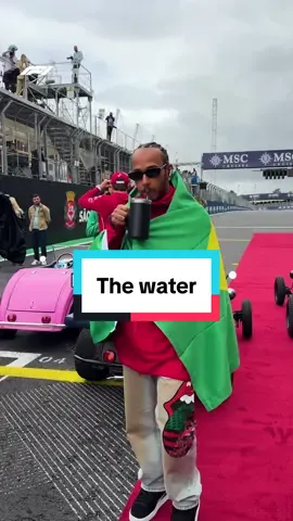 if sir lewis hamilton can hit his daily hydration goals then you can too 🥤 #f1 #formula1 #lewishamton #ferrari #water 