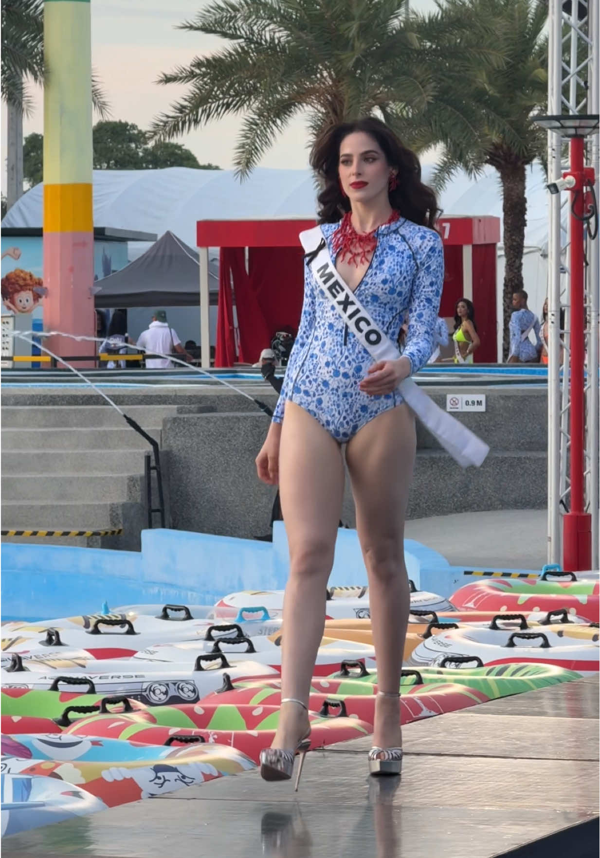 The Swimsuit Fashion Show of The 74th Miss Universe 🌊✨ #MGIxMU #MissUniverse  #The74thMissUniverse