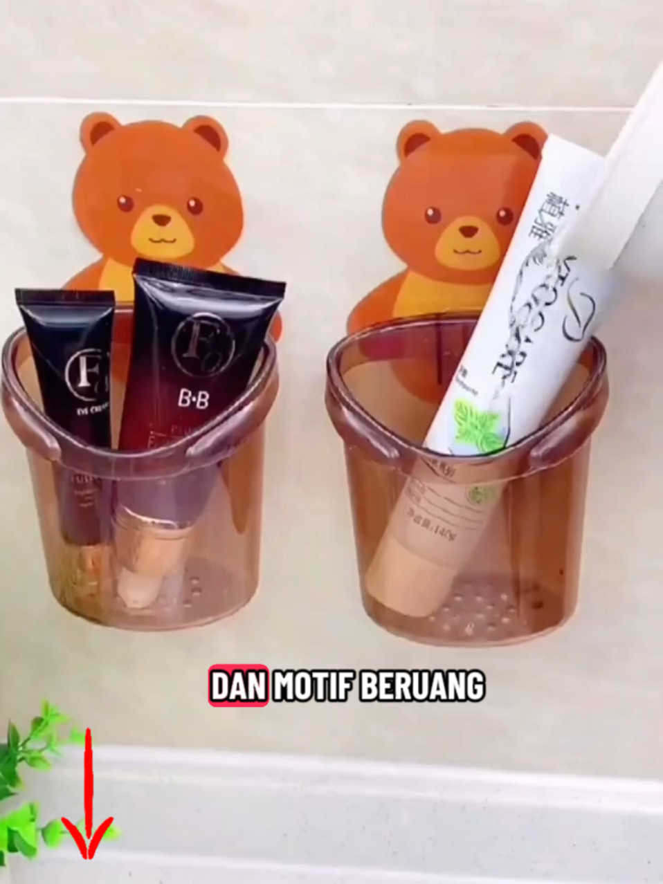 rak tempel tempat sikat gigi karakter beruang. lucu dan unik. yuk diorder #raktempel #raksikatgigi #rakkamarmandi #raktempelsikatgigi #extratrafficsession 