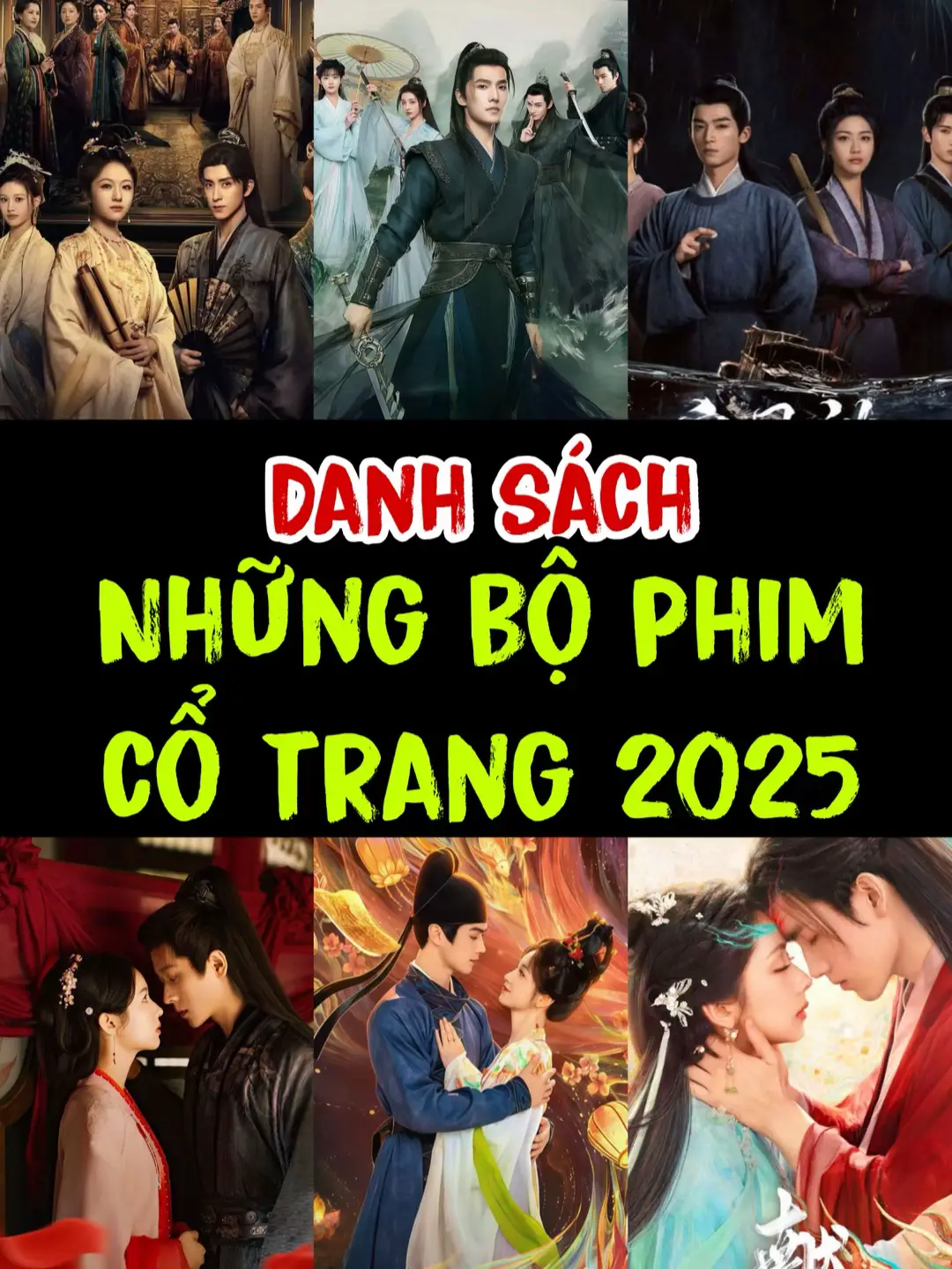 Lưu ngay danh sách này để đỡ phải tìm phim xem nha các chế. Tui xếp theo thứ tự lên sóng nè 👇👇👇 1. Thiên Đóa Đào Hoa Nhất Thế Khai (01/2025) 2. Quốc Sắc Phương Hoa phần 1 (01/2025) 3. Bạch Nguyệt Phạn Tinh (01/2025) 4. Ngũ Phúc Lâm Môn (01/2025) 5. Chưởng Tâm (02/2025) 6. Tiên Đài Hữu Thụ (02/2025) 7. Tự Cẩm (03/2025) 8. Khi Chim Nhạn Trở Về (Quý Nữ) (03/2025) 9. Niệm Vô Song (03/2025) 10. Vô Ưu Độ (04/2025) 11. Mùa Hoa Rơi Gặp Lại Chàng (04/2025) 12. Hoài Thủy Trúc Đình (04/2025) 13. Phong Ảnh Nhiên Mai Hương (05/2025) 14. Khom Lưng (Chiết Yêu) (05/2025) 15. Tàng Hải Truyện (05/2025) 16. Thiều Hoa Nhược Cẩm (05/2025) 17. Lâm Giang Tiên (06/2025) 18. Thư Quyển Nhất Mộng (06/2025) 19. Đào Hoa Ánh Giang Sơn (06/2025) 20. Cẩm Tú Phương Hoa Phần 2 (06/2025) 21. Triều Tuyết Lục (07/2025) 22. Phàm Nhân Tu Tiên Truyện (07/2025) 23. Định Phong Ba (08/2025) 24. Cẩm Nguyệt Như Ca (08/2025) 25. Hiến Ngư (08/2025) 26. Tử Dạ Quy (08/2025) 27. Dữ Tấn Trường An (08/2025) 28. Phó Sơn Hải (09/2025) 29. Nhất Tiếu Tùy Ca (10/2025) 30. Nhập Thanh Vân (10/2025) 31. Ám Hà Truyện (10/2025) 32. Thủy Long Ngâm (10/2025) 33. Thiên Địa Kiếm Tâm (10/2025) 34. Sơn Hà Chẩm (10/2025) #phimcotrangtrungquoc #phimhay #mephim #mephimtrung #phimmoi 