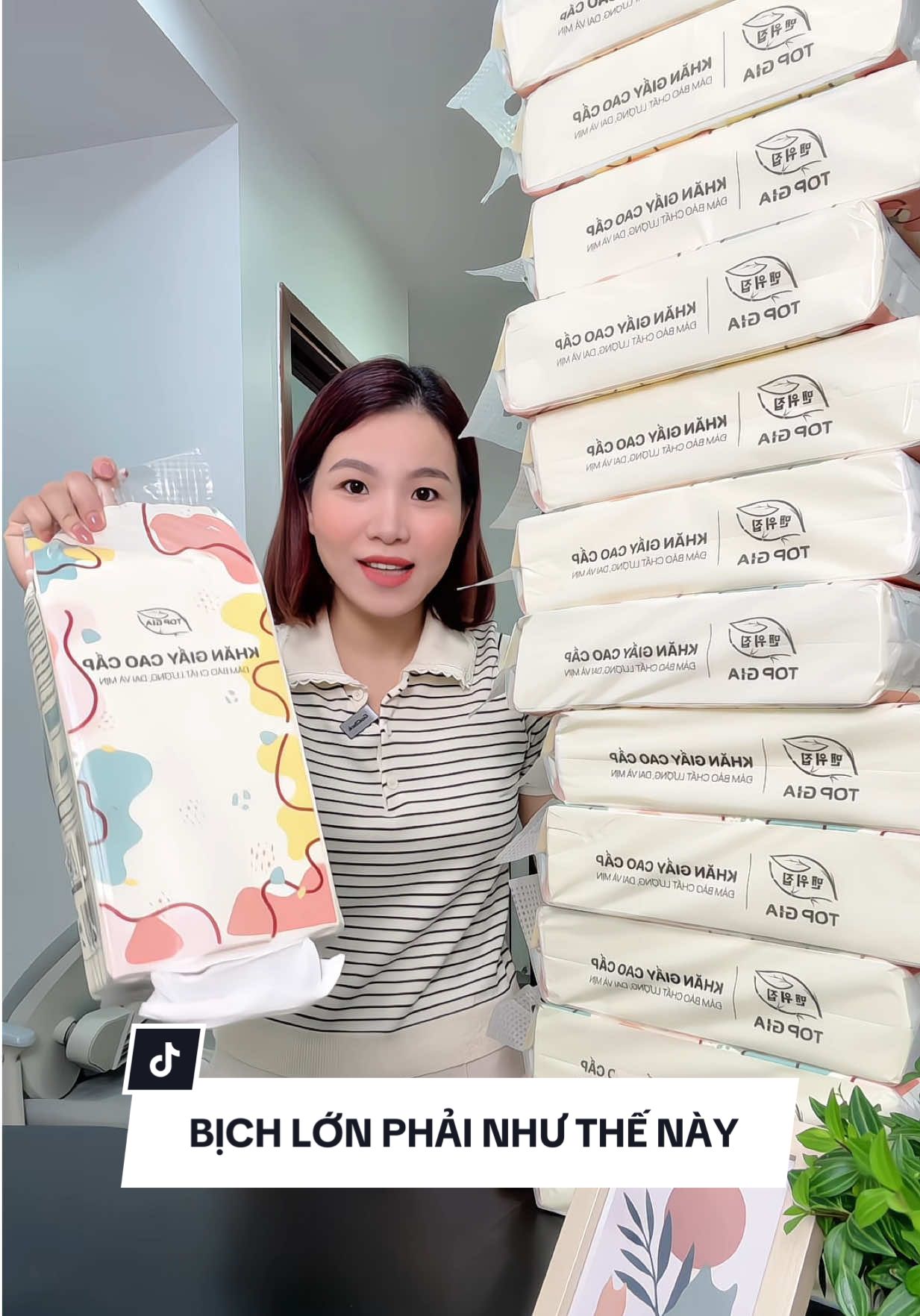 Một thùng 12 bịch lớn khổ giấy to của nhà top gia sale rẻ #xuhuong #giayruttreotuong #khangiaytopgia #topgia #bearthegioidochoi 