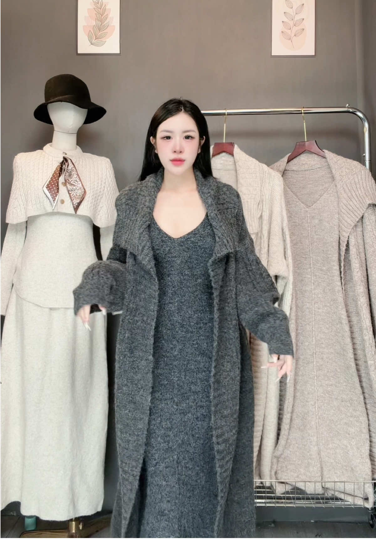 Set váy xinh kèm choàng #setvay #setxinh #setlen #setbauxinh #setvayxinh 