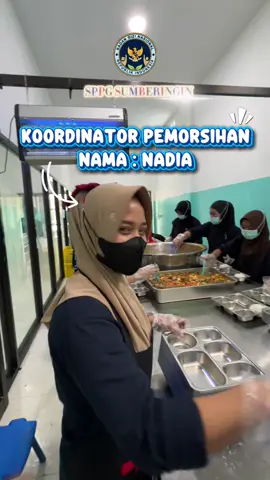 Koordinator Pemorsihan & Anggotanya  #sppg #sppgsumberingin #mbg #makanbergizigratis
