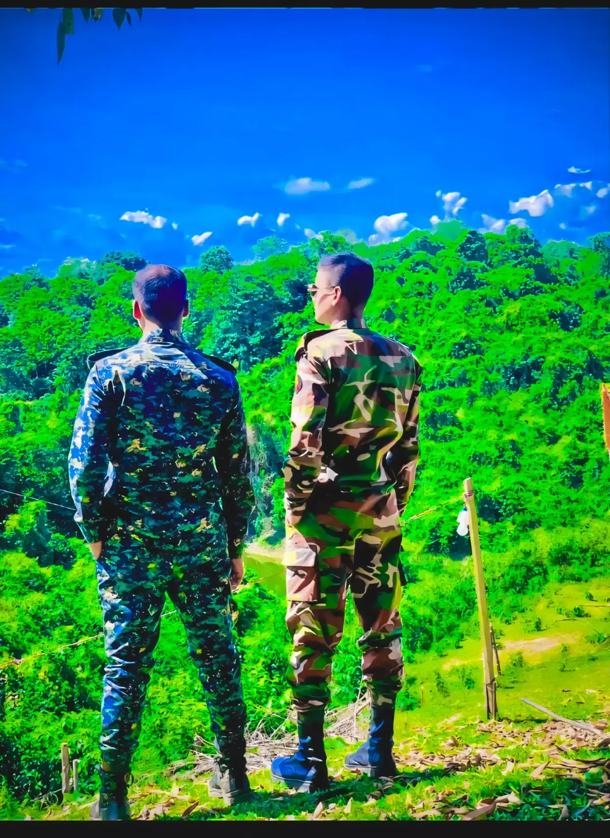 #outfit cowok berwarna