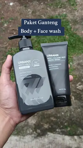 body wash & Face wash #sabuncucimuka #urbanxmen #bodywashcowok #bodywash 