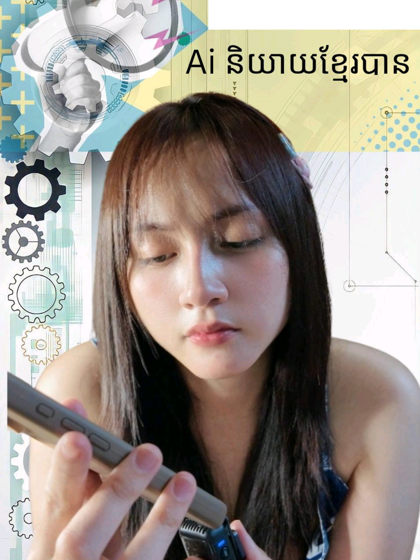 Aiនិយាយខ្មែរ បានហើយ! 😁 #geminiនិយាយខ្មែរ #googlegemini #aispeakkhmer #cambodianeedpeace #geminispeakkhmer 