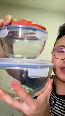 Glasslock airtight food container. Can use with microwave and freezer. Durable design. #foodcontainer #glasscontainers #bekasmakanan #bekas #glasslock 