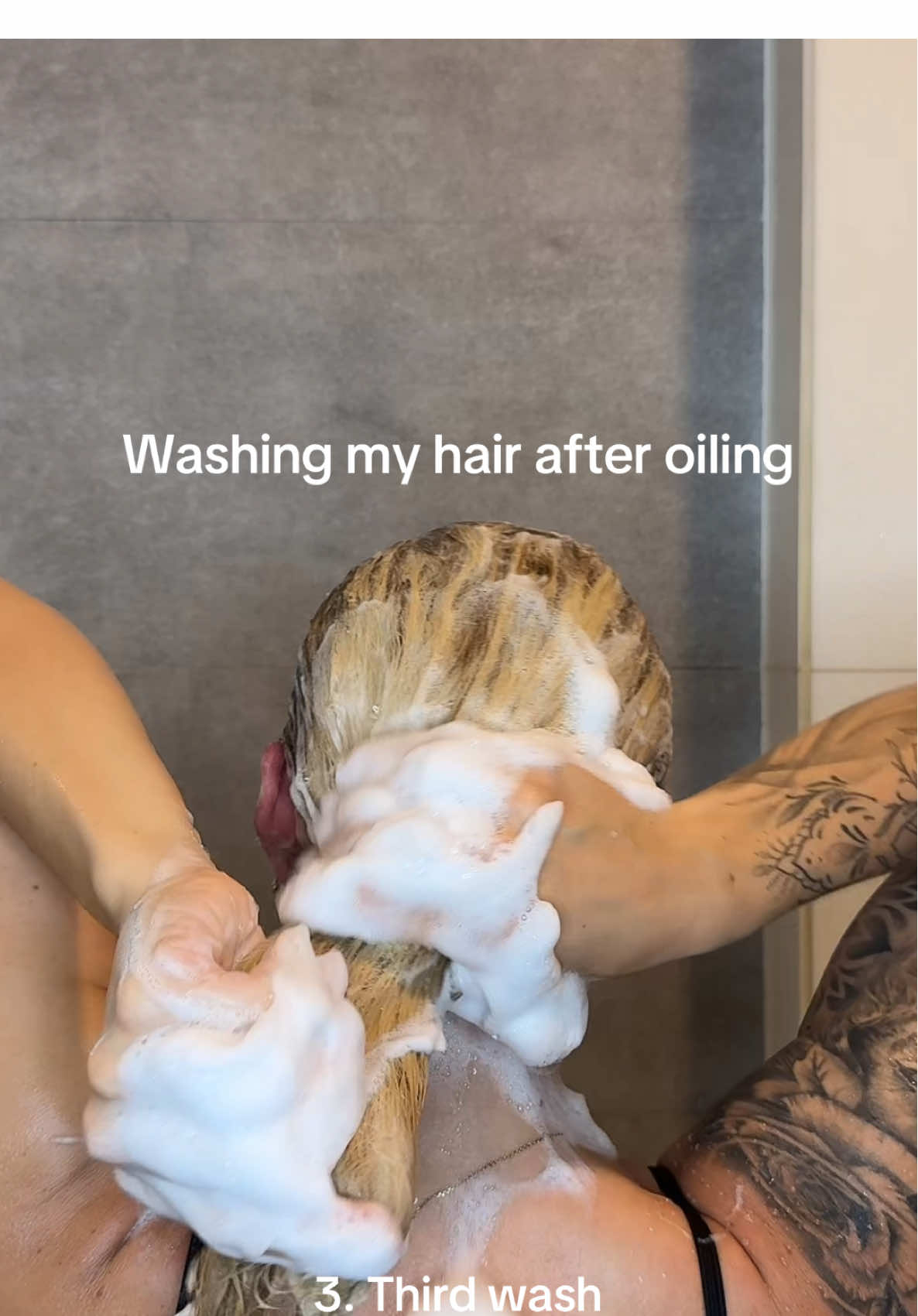 I swear I only wanted clean hair  #hairtok #hairgrowth #healthyhair #haircare #hairwash 