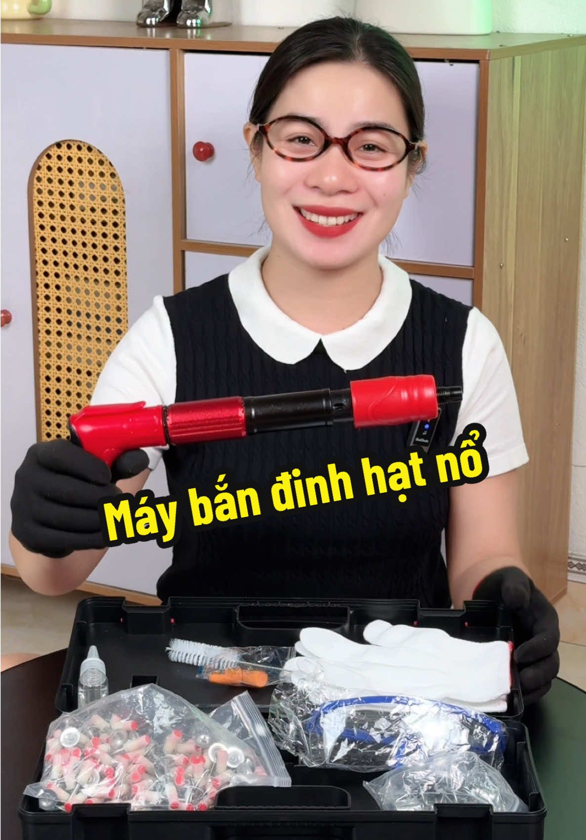 Máy bắn đinh hạt nổ #xuhuong #maybandinhhatno #maybandinh 