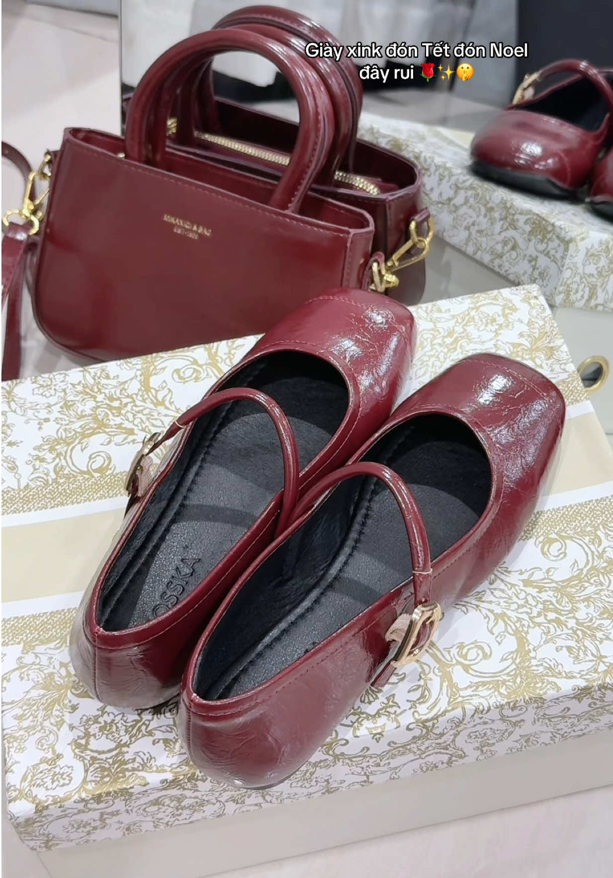 Theo style basic hay tiểu thư công chúa thì cần phải có em giày này 🥴🌹✨ #h2oclothing #erosska #giaybupbe #maryjane #giaybet 