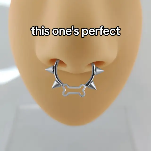 These little imperfect Doggy Bone Clickers would like a home. 🐶🏡Will you still love them even if they aren't perfect?  Available November 14th at 5pm PDT!  #wabisabi #kemonomimi #bodyjewelry #septumring 