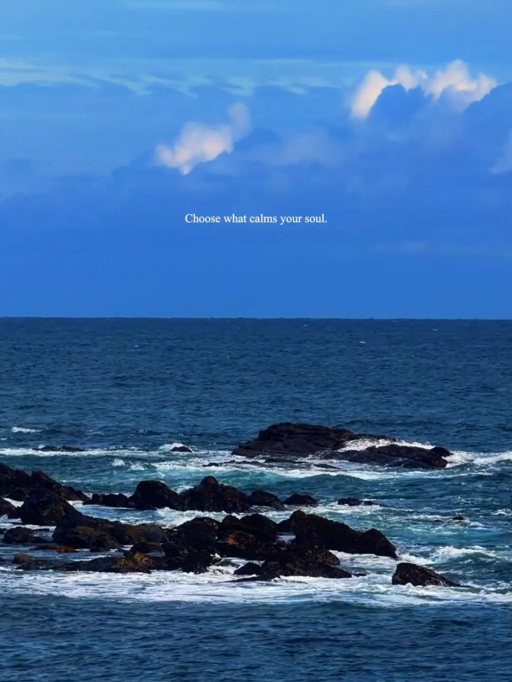 Choose what calms your soul. #quotes #calm #nilana #foryoupage #fyp 