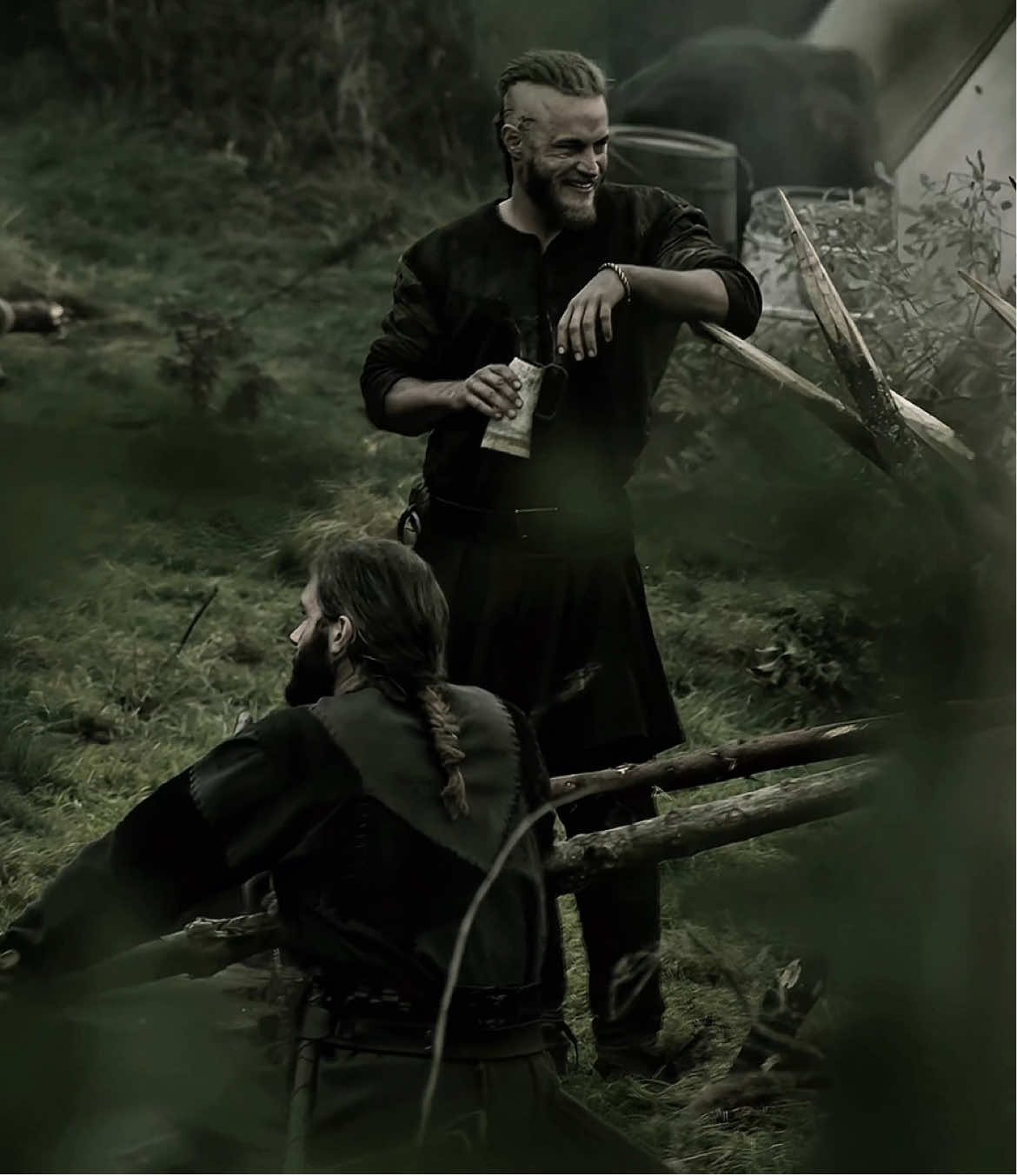 King Ragnar || #ragnarlothbrok #ragnar #fyp #viral #sad 